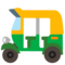 Auto Rickshaw emoji on Google